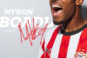 官方：埃因霍温签下摩纳哥前锋博阿杜