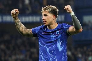 开云下载-恩佐：若昂-佩德罗今天表现太棒了 决赛对阵巴黎或皇马没有区别